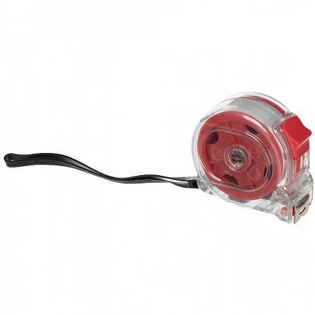 Рулетка Selvaksi, 3 м, красная