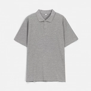 Рубашка поло унисекс Tervise, серый меланж