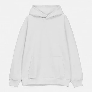 Худи унисекс оверсайз Daylero, белое