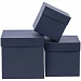 Коробка Cube, M, синяя