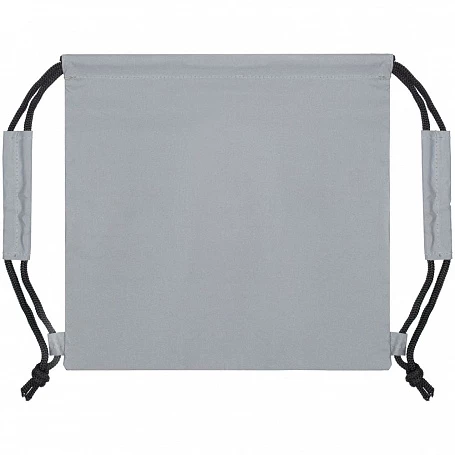 Детский рюкзак-мешок Manifest из светоотражающей ткани, серый