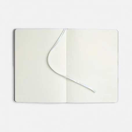 Блокнот Flex Shall ver.2, серебристый