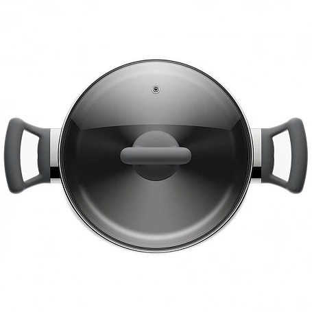 Кастрюля со стеклянной крышкой Vikki