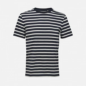 Футболка унисекс Legend, темно-синяя с молочно-белым