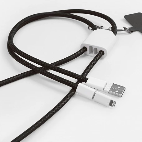 Кабель-ланьярд energyFlex Pro, черный