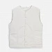 Жилет унисекс Veter, молочно-белый