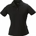 Рубашка поло стретч женская Albatross, черная