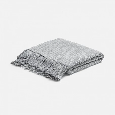 Плед Saltoro, светло-серый