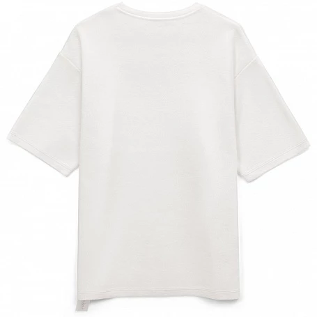 Джемпер с коротким рукавом Siluetti Volumica, молочно-белый