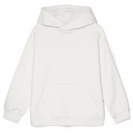 Худи детское оверсайз Junipero, молочное (белое)