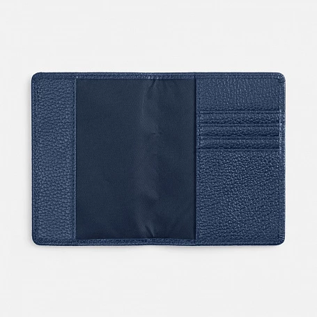 Обложка для паспорта Unison, синяя