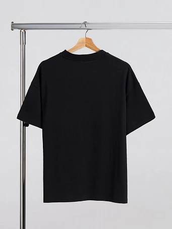 Футболка оверсайз унисекс Sinkopa, черная