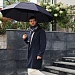 Зонт-трость Executive, темно-синий