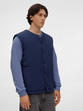 Жилет унисекс Veter, темно-синий