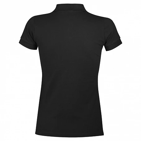 Рубашка поло женская Portland Women 200 черная
