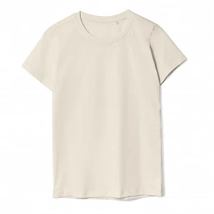 Футболка женская T-bolka Lady, молочно-белая