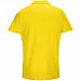 Рубашка поло унисекс Pulse, желтая