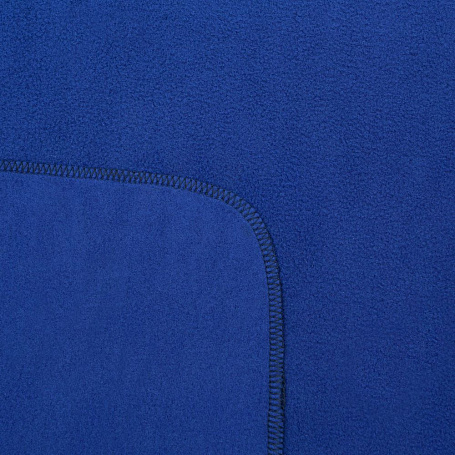 Флисовый плед Warm&Peace XL, ярко-синий