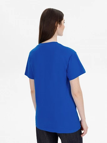 Футболка унисекс T-Bolka 180, синяя