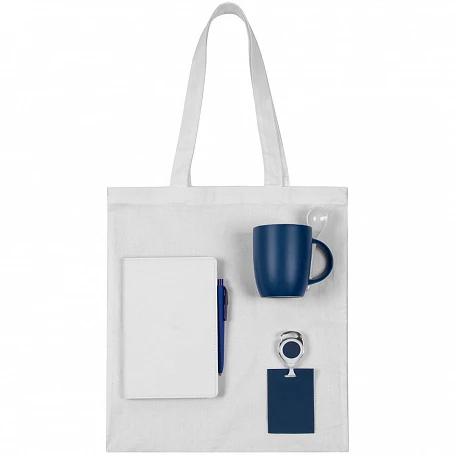 Набор Welcome Pack, синий с белым