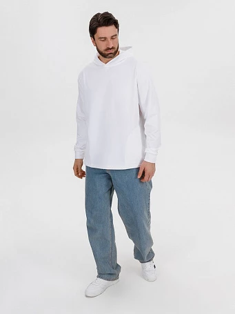 Худи унисекс Morfiss, белое