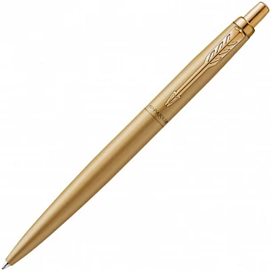 Ручка шариковая Parker Jotter XL Monochrome Gold, золотистая