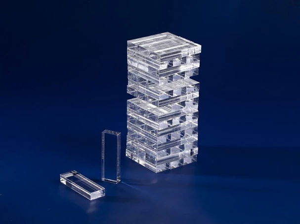 Игра Acrylic Tower, прозрачная