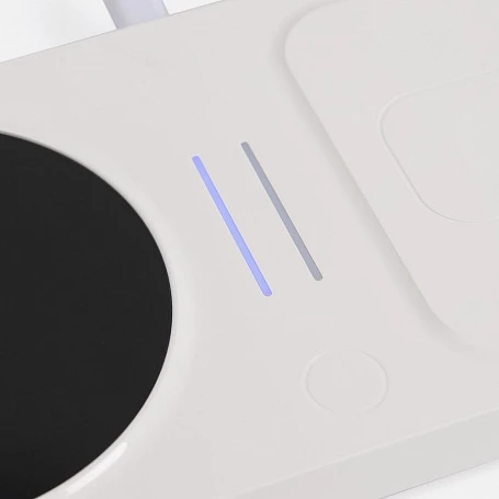 Беспроводное зарядное устройство с подогревом кружки Hot Task, белое