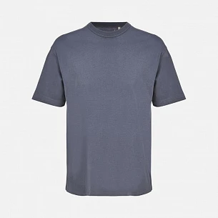 Футболка оверсайз мужская Boxy Men, темно-серая (графит)