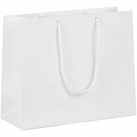 Пакет бумажный с ламинацией Lami Tote S, белый