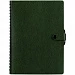 Ежедневник Strep Front на заказ, недатированный, зеленый