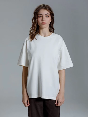 Футболка оверсайз Kangas, белая