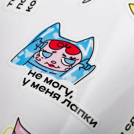 Наклейки UV-DTF Sticker Pack на заказ, S