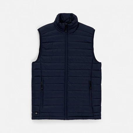 Жилет компактный мужской Stavanger, темно-синий с серым (navy)