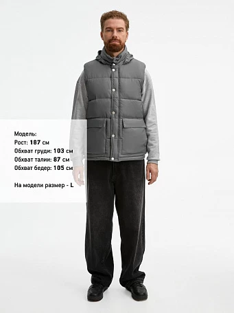 Жилет Ben Mac, серый