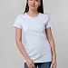 Футболка женская T-bolka Stretch Lady, белая (холодный оттенок)