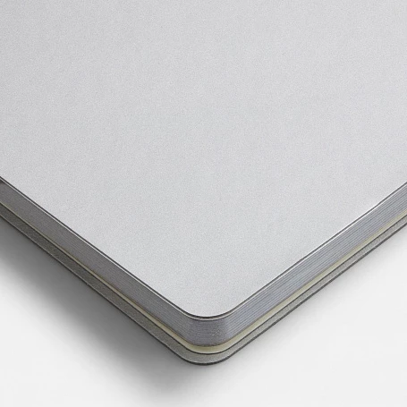 Блокнот Flex Shall ver.2, серебристый