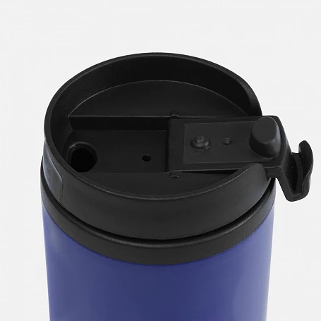 Термостакан Canella, синий матовый