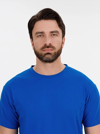 Футболка унисекс T-Bolka 180, синяя