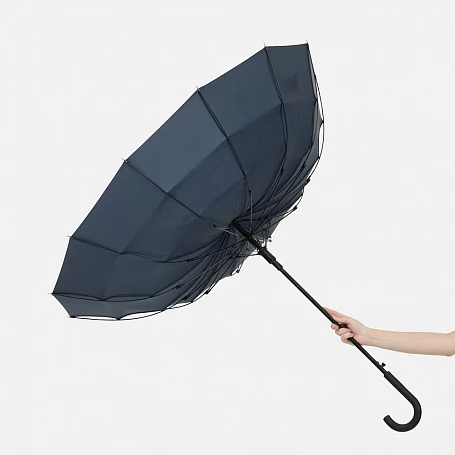 Зонт-трость Sombrella, темно-синий