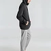 Толстовка с капюшоном унисекс Hoodie, серый меланж (антрацит)