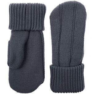 Варежки Knit Beat, темно-серые