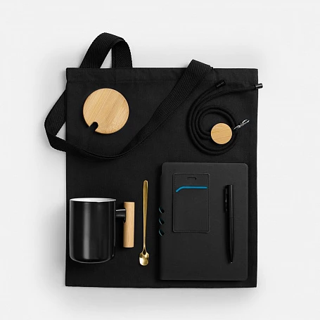 Набор Trait Office, черный с бирюзовым