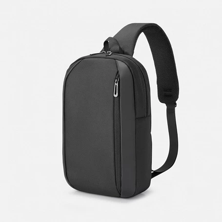 Рюкзак на одно плечо Gravon, черный