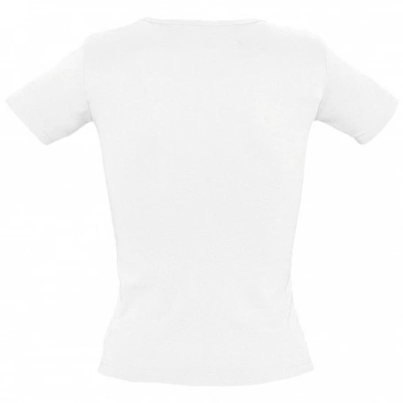 Футболка женская Lady 220 с V-образным вырезом, белая