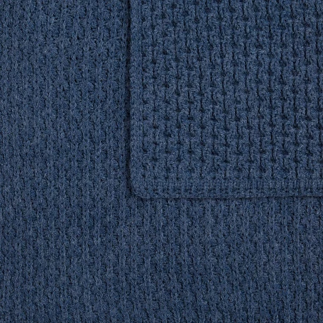 Плед Serenita, синий (джинс)