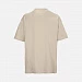 Футболка оверсайз мужская Boxy Men, бежевая (льняная)
