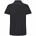 Рубашка поло унисекс Pitcher, черная