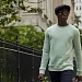 Свитшот унисекс King, серый меланж