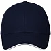 Бейсболка Spiker, темно-синяя с белым